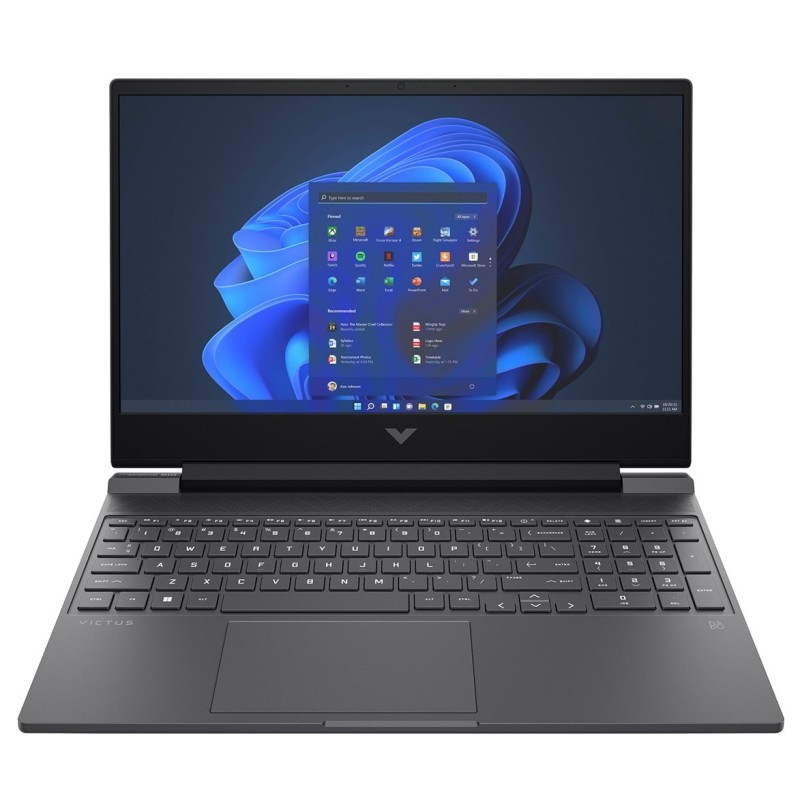 HP Victus 15-FA1030NR i5-12450H 15.6"FHD 144Hz AG IPS 16GB SSD512 RTX 2050 4GB BT BLKB LAN Win11 Mica Silver (REPACK) 2Y
