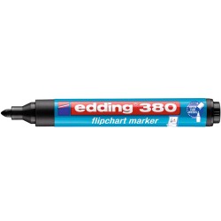 Marker do flipchartów EDDING 380 czarny okrągła 1.5-3mm