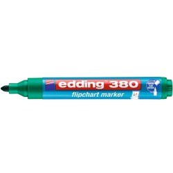 Marker do flipchartów EDDING 380 zielony okrągła 1.5-3mm