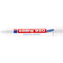Marker przemysłowy w paście EDDING 950 biały 10mm