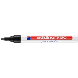 Marker olejowy EDDING 750 czarny 2-4mm