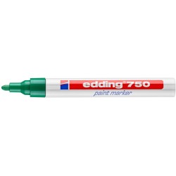Marker olejowy EDDING 750 zielony 2-4mm