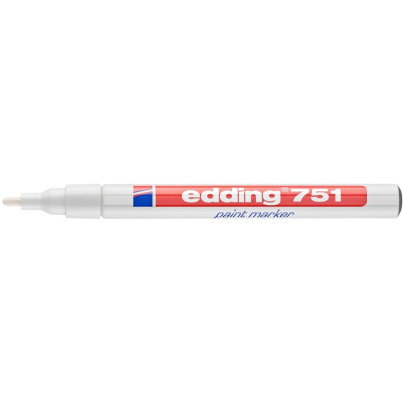 Marker olejowy EDDING 751 biały 1-2mm