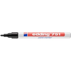 Marker olejowy EDDING 751 czarny 1-2mm