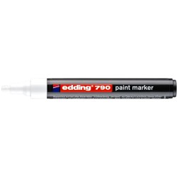 Marker olejowy EDDING 790 biały 2-3mm