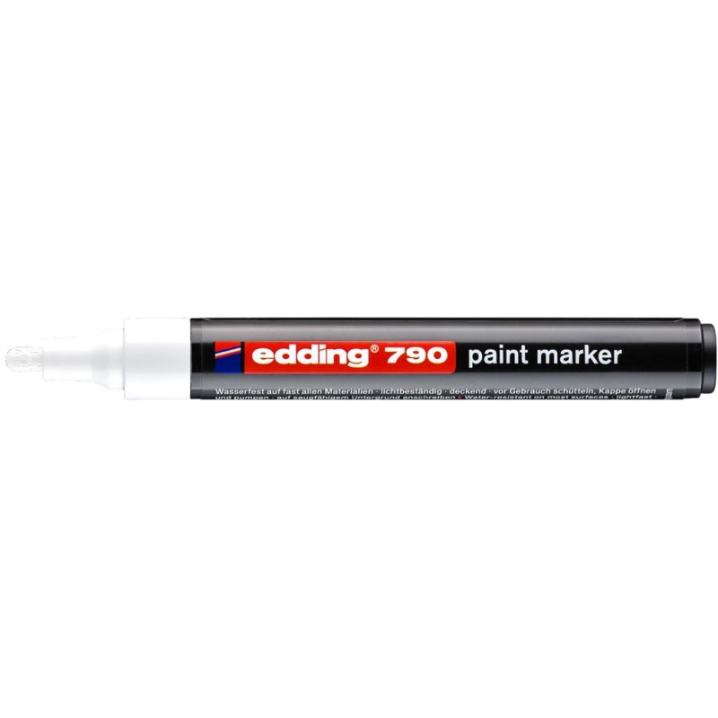 Marker olejowy EDDING 790 biały 2-3mm