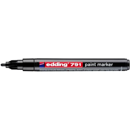Marker olejowy EDDING 791 czarny 1-2mm