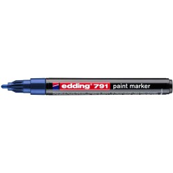 Marker olejowy EDDING 791 niebieski 1-2mm