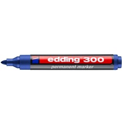 Marker permanentny EDDING 300 niebieski 1.5-3mm