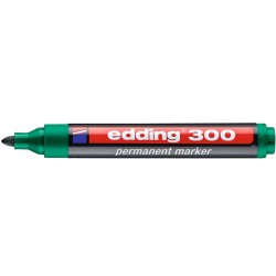 Marker permanentny EDDING 300 zielony 1.5-3mm
