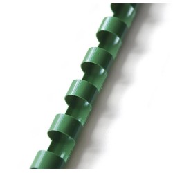 Grzbiet plastikowy 25mm ARGO 405255 zielony 50 szt