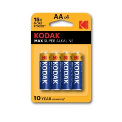 Bateria alkaliczna AA KODAK MAX alkaline 30952867 4szt