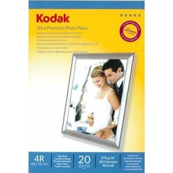 Papier fotograficzny błyszczący High Gloss KODAK Ultra Premium Photo Paper 5740-818 10x15 270g 20 ark.