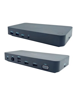 I-TEC USB 3.0/USB-C/TB 3X LCD/3X VIDEO DOCKING STATION PD 65W