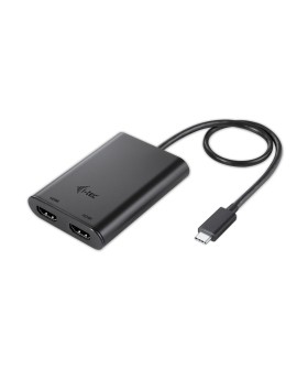 i-tec C31DUAL4KHDMI zewnętrzna karta graficzna usb 3840 x 2160 px Czarny