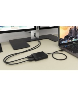i-tec C31DUAL4KHDMI zewnętrzna karta graficzna usb 3840 x 2160 px Czarny