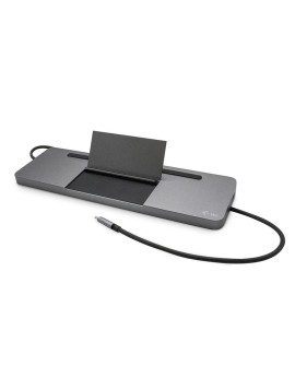 i-tec Metal C31FLATPRO112W stacja dokująca Przewodowa USB 3.2 Gen 1 (3.1 Gen 1) Type-C Szary