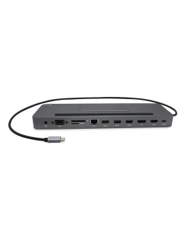 i-tec Metal C31FLATPRO112W stacja dokująca Przewodowa USB 3.2 Gen 1 (3.1 Gen 1) Type-C Szary