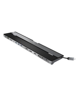 j5create JCD543 Przewodowa USB 3.2 Gen 1 (3.1 Gen 1) Type-C Czarny, Srebrny