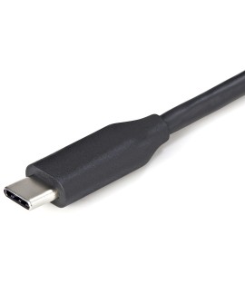 StarTech.com HB30CM4AB huby i koncentratory USB 3.2 Gen 1 (3.1 Gen 1) Type-C 5000 Mbit/s Czarny, Szary