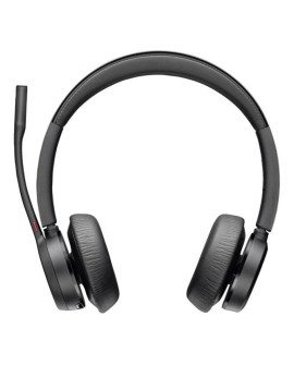 POLY Słuchawki douszne Voyager Free 60 UC M w kolorze głębokiej czerni + adapter USB-A BT700 + podstawowe etui z ładowarką