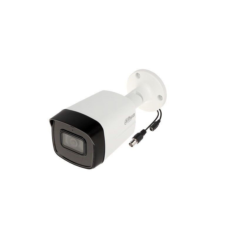 Dahua Kamera Analogowa 1/2,8" 2 Mpx CMOS, 25/30 kl./s @ 1080P,obiektyw stałoogniskowy 3,6 mm, IR 60 m HAC-HFW1231TLM-I6-A-0360B