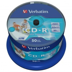 Płyta CD-R 700MB 52x VERBATIM DataLife PLUS 43438 Cake 50 szt.