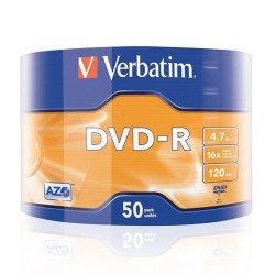 Płyta DVD-R 4,7GB 16x VERBATIM 43788 Spindle 50 szt.