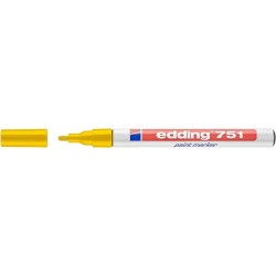 Marker olejowy EDDING 751 żółty 1-2mm