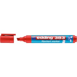 Marker do flipchartów EDDING 383 czerwony 1-5mm