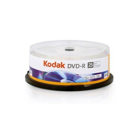 Płyta DVD-R 4,7GB 16x KODAK 1410325 Cake 25 szt.