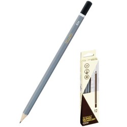 Ołówek ostrzony sześciokątny techniczny Grand 160-1347 2H 12szt