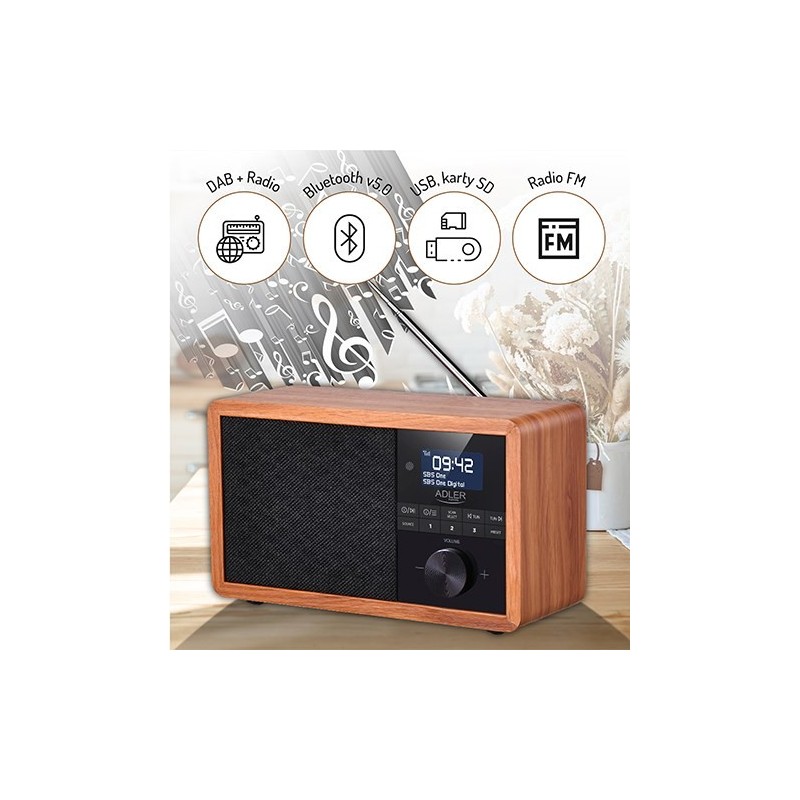 Radio DAB+ ADLER AD 1184