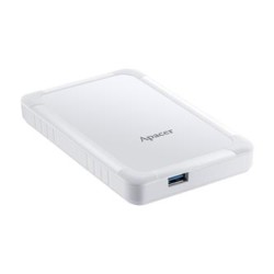 Apacer zewnętrzny dysk twardy, AC532, 2.5", USB 3.0 (3.2 Gen 1), 1TB, AP1TBAC532W-1, biały