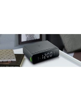 Muse M-175 WI radio Zegar Czarny