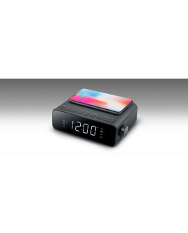 Muse M-175 WI radio Zegar Czarny