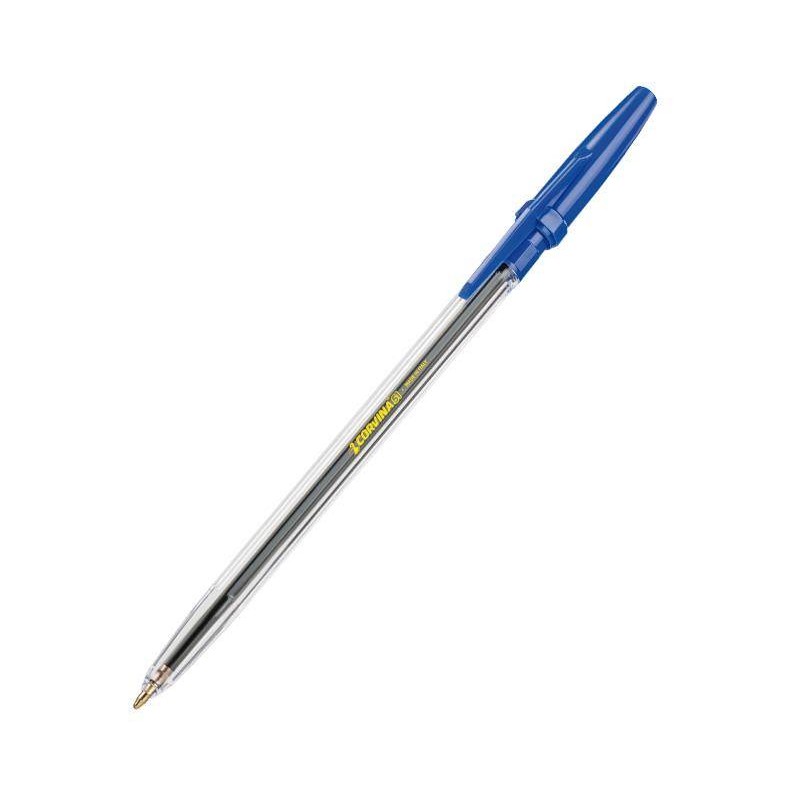 Długopis 40163/02 CORVINA 160-1404 niebieski 1.0 przezroczysta obudowa