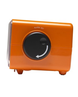 Radiobudzik retro Denver CR-425 pomarańczowy