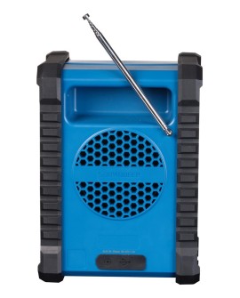 Denver WRB-60 nadajnik FM Bluetooth Niebieski, Szary