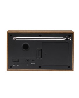 Denver DAB-46DARK GREY radio Internet Analogowe i cyfrowe Czarny, Brązowy