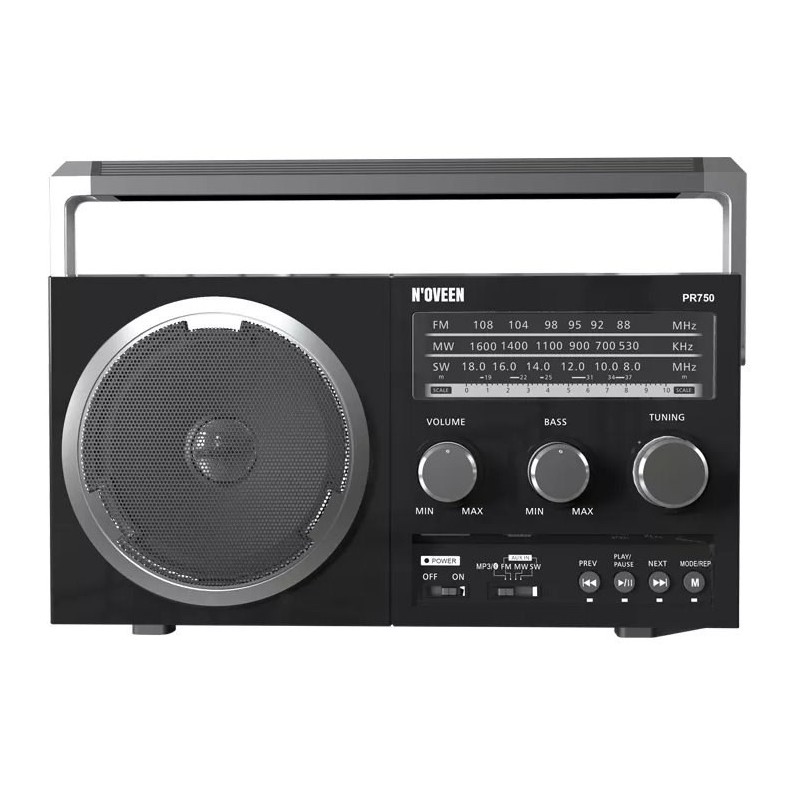 Radio przenośne Noveen PR750 Black