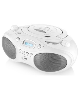 Radioodtwarzacz JVC RD-E661W-DAB Boombox white