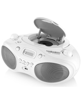 Radioodtwarzacz JVC RD-E661W-DAB Boombox white