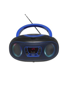 Denver TCL-212BT BLUE odtwarzacz cd Przenośny odtwarzacz CD Czarny, Niebieski
