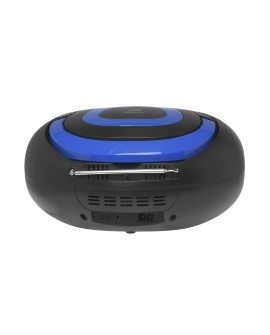 Denver TCL-212BT BLUE odtwarzacz cd Przenośny odtwarzacz CD Czarny, Niebieski
