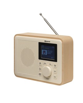 Radio kompaktowe DENVER DAB-60LW DAB+/FM 4XAA Greenline light wood