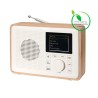 Radio kompaktowe DENVER DAB-60LW DAB+/FM 4XAA Greenline light wood