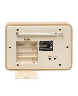 Radio kompaktowe DENVER DAB-60LW DAB+/FM 4XAA Greenline light wood