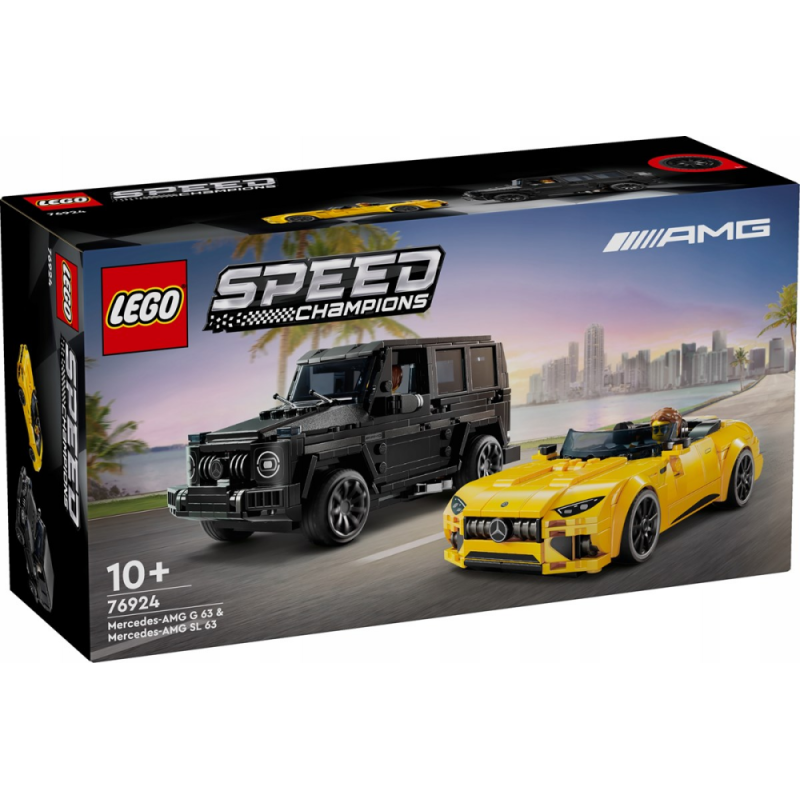 LEGO 76924 Speed Champions - Mercedes-AMG G 63 i Mercedes-AMG SL 63