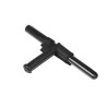 Pałka Tonfa teleskopowa GUARD Anaconda 33 / 62 cm czarna (YC-10526-TT)